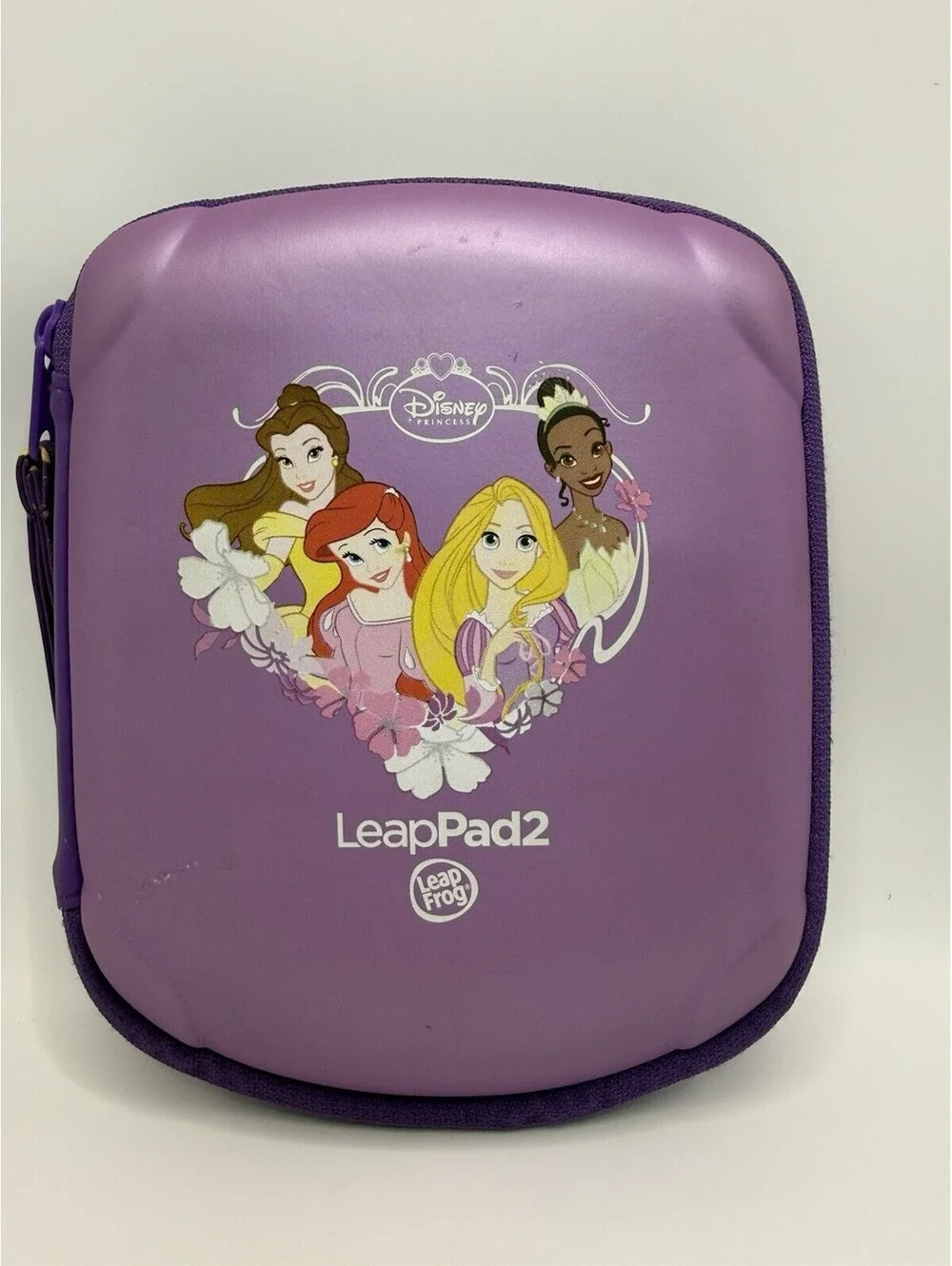 LeapFrog LeapPad2 Disney Princess System W Case No Cords 9 Games Tested Works
